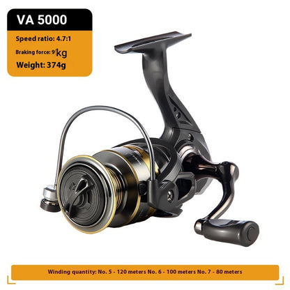 Gap-Free Lure Spinning Reel Wholesale Long Casting Universal Fishing Reel Casting Rod Sea Rod Fishing Reel Smooth Fishing Line Reel