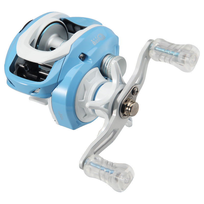 Macaron Micro Lure Water Drop Reel Shallow Line Cup Fishing Reel Short Shaft Line Cup Fishing Reel 7.1:1 Fishing Reel