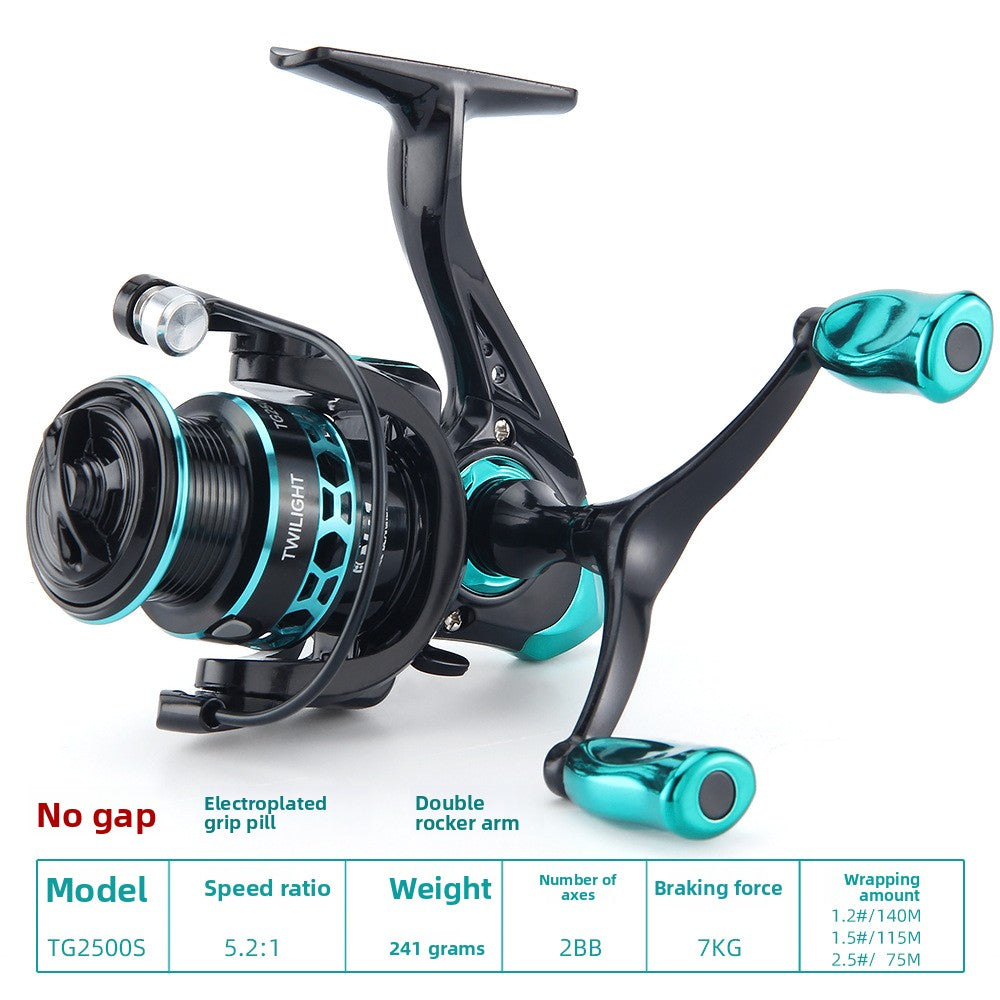 Mini Golf Lure Spinning Reel Stella Double Arm Fishing Reel Long Casting Micro Fishing Reel SW