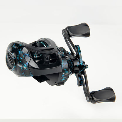 Anti-Explosion Line Water Drop Reel Wholesale Metal Lure Reel Long Casting Fishing Reel Lei Qiang Black Fishing Reel Sea Fishing Reel