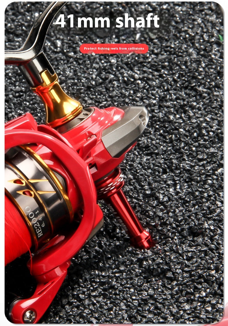 Spinning Wheel Metal Balance Rod Fishing Wheel Anti-Collision Rod Modified Fishing Wheel Rocker Arm Nut Accessories Can Hang Bait