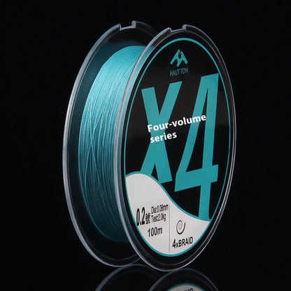 Lure Long Casting 4 Strands PE Line Micro Fishing Line 0.2 Line Dyneema Braided Fishing Line Main Fishing Line