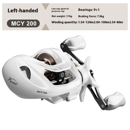 Lure Long Casting Baitcasting Reel Wholesale Takuuma Jig Fox Same Model with Drag Alarm Black Fishing Reel Ultra-light Sea Fishing Reel