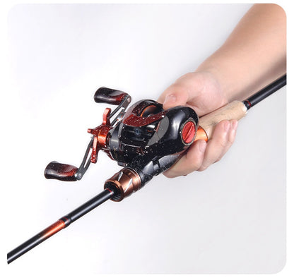 Lure Baitcasting Reel Wholesale Metal Long Casting Anti-Explosion Line Fishing Reel 7.2:1 Fishing Reel Cross-Border New Product Sea Fishing Reel