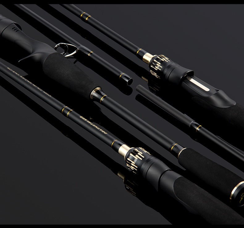 M Tuning Lure Rod Wholesale MH Hardness Lei Qiang Rod Black Rod UL Micro Object Horse Mouth Fishing Rod Long Casting Fishing Rod