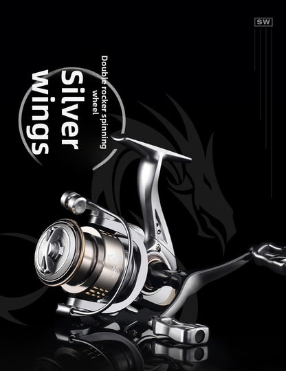 Mini Golf Lure Spinning Reel Stella Double Arm Fishing Reel Long Casting Micro Fishing Reel SW