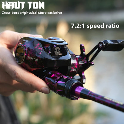 Anti-Explosion Line Water Drop Reel Wholesale Metal Lure Reel Long Casting Fishing Reel Lei Qiang Black Fishing Reel Sea Fishing Reel