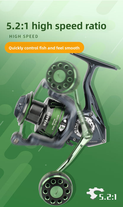 Fishing Reel Lure Metal Lure Spinning Reel Double Grip Pellet Micro Shallow Line Cup Fishing Reel Fishing Line Reel Fishing Reel