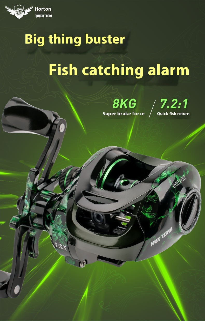 Anti-Explosion Line Water Drop Reel Wholesale Metal Lure Reel Long Casting Fishing Reel Lei Qiang Black Fishing Reel Sea Fishing Reel