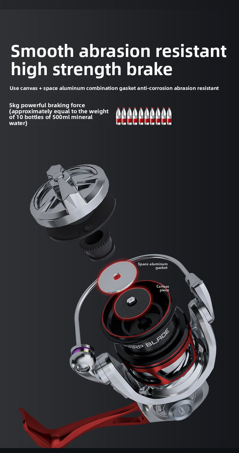 Jifeng Spinning Reel Wholesale 25 New Models Lure Carbon Fishing Reel Only 166g Micro Fishing Reel 5+1 Bearings