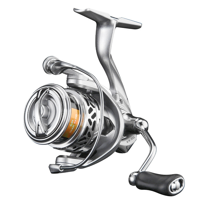 Integrated Casting Line Baitcasting Reel Screw-in Micro Fishing Reel 500 Type 800 Type 5+1 Long Casting Fishing Reel