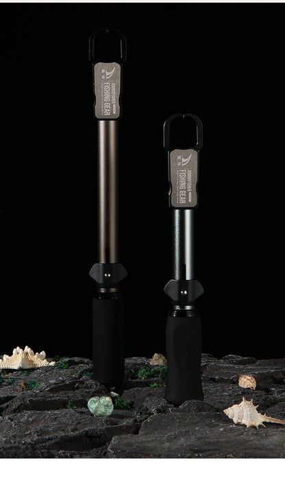 Wholesale Aluminum Alloy Multifunctional Fish Control Device Push Type Extended Fish Control Clip Lure Big Fish Clip with Rotating Unloading