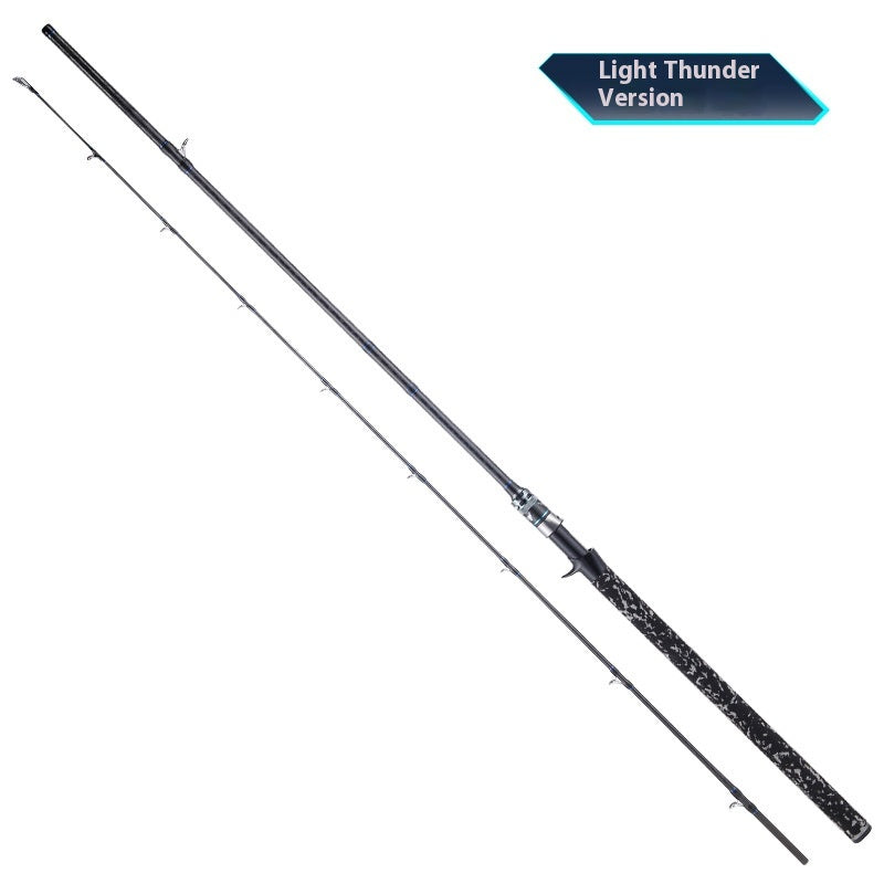 XXH Super Hard Thunder Strong Rod Light Thunder Heavy Thunder Universal XH Long Casting Lure Rod Heavy Grass Area Snakehead Fishing Rod 2.4m