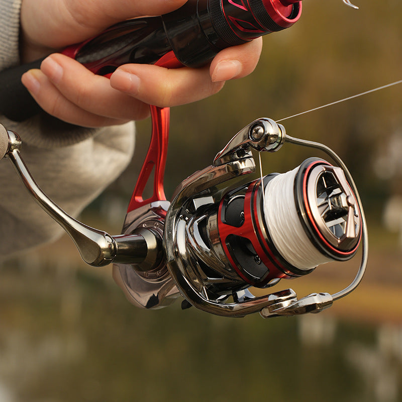 Jifeng Spinning Reel Wholesale 25 New Models Lure Carbon Fishing Reel Only 166g Micro Fishing Reel 5+1 Bearings