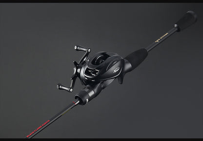 Haodun Full Fuji O-Ring Carbon Micro Lure Rod with Sound Wheel Seat 1.68m UL Fishing Rod Long Casting Fishing Rod