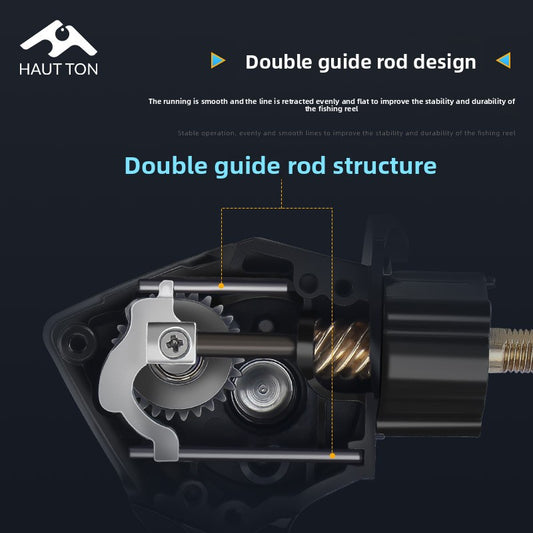 Night Blade Spinning Reel Lure Casting Reel Carbon Fiber Saltwater Resistant Fishing Reel 5+1 Stainless Steel Bearing Micro Reel