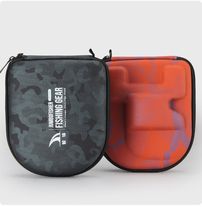 Whale Front Lure Baitcasting Reel Universal Camouflage Storage Bag Thickened Shockproof Fishing Reel Protective Bag Wholesale Fishing Reel Protective Bag