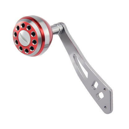 Water Drop Wheel Modified Metal Single Crank Handle Drum Wheel Single Crank Arm Fishing Wheel Spherical Grip Ball 36.6g New Product