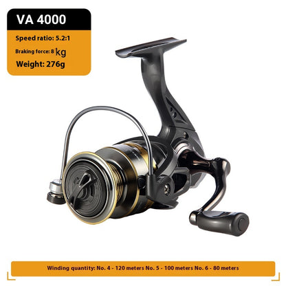 Gap-Free Lure Spinning Reel Wholesale Long Casting Universal Fishing Reel Casting Rod Sea Rod Fishing Reel Smooth Fishing Line Reel