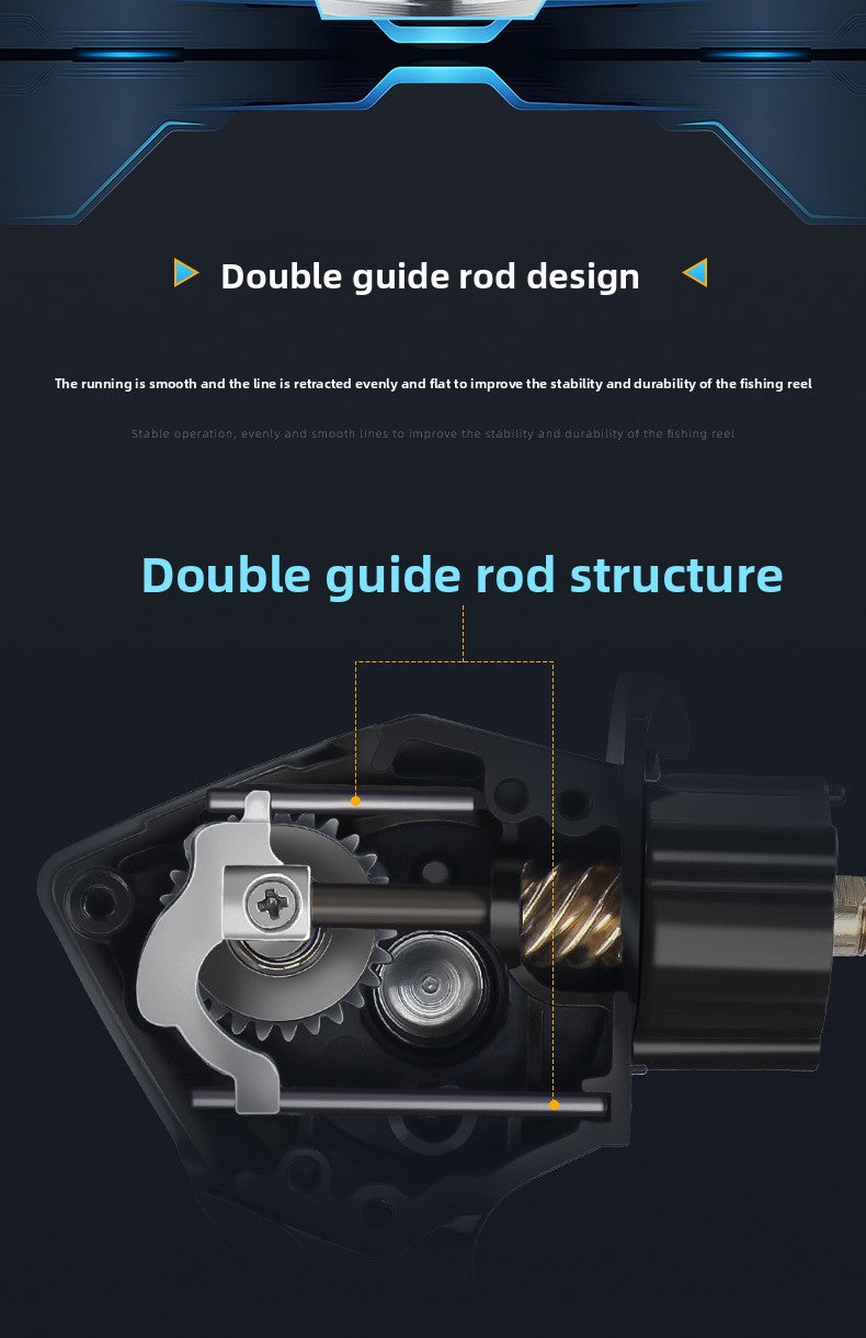 Night Blade Spinning Reel Lure Casting Reel Carbon Fiber Saltwater Resistant Fishing Reel 5+1 Stainless Steel Bearing Micro Reel