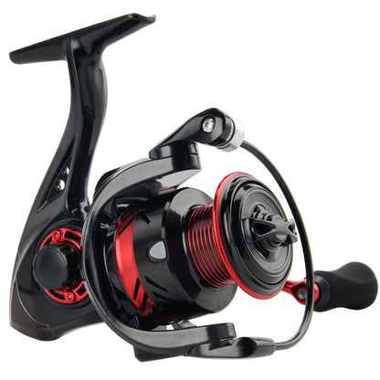 Double Crank Handle Spinning Reel Full Metal Line Cup Lure Fishing Reel Gapless Fishing Reel Long Casting Sea Rod Reel DY