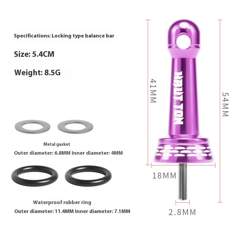 Spinning Wheel Metal Double Crank Arm Fishing Wheel CNC Crank Handle DIY Modified Grip Compatible with 1000-4000 Models
