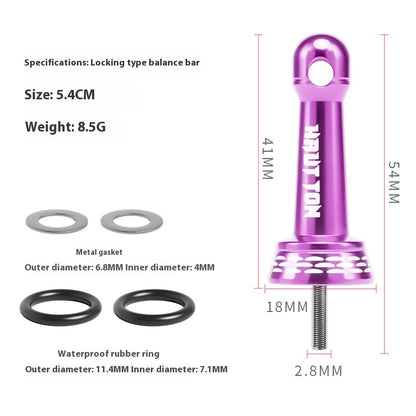 Spinning Wheel Metal Double Crank Arm Fishing Wheel CNC Crank Handle DIY Modified Grip Compatible with 1000-4000 Models