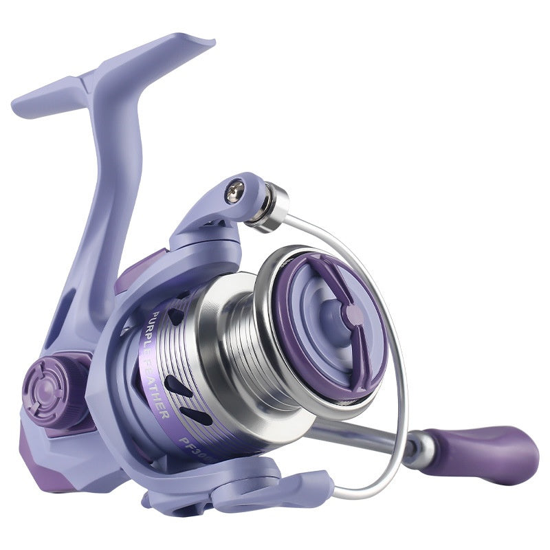 Gap-Free Lure Spinning Reel Wholesale Metal Line Cup Fishing Reel Micro Reel 4+1 Long Casting Fishing Reel Fishing Line Reel