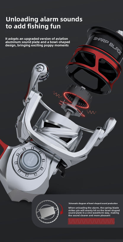 Jifeng Spinning Reel Wholesale 25 New Models Lure Carbon Fishing Reel Only 166g Micro Fishing Reel 5+1 Bearings
