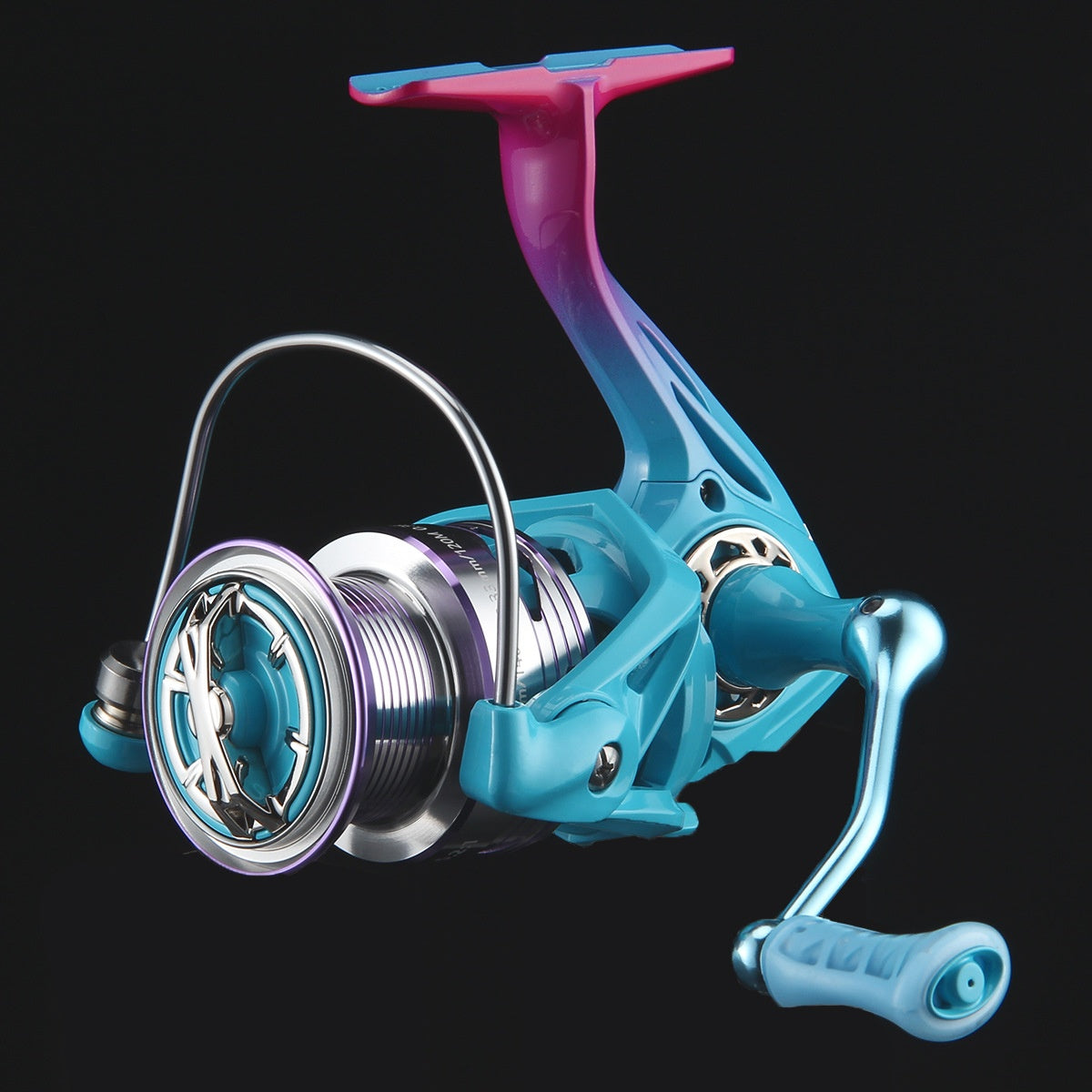 Anti-Explosion Line Long Casting Spinning Reel Wholesale 3+1 Gap-Free Fishing Reel 5.2:1 Double Arm Fishing Reel Micro Reel