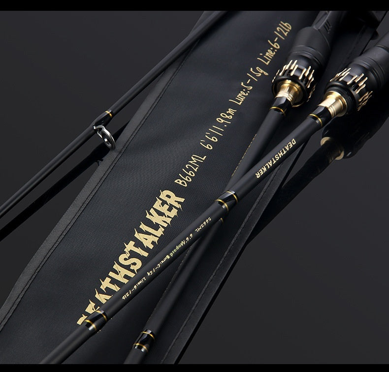 M Tuning Lure Rod Wholesale MH Hardness Lei Qiang Rod Black Rod UL Micro Object Horse Mouth Fishing Rod Long Casting Fishing Rod