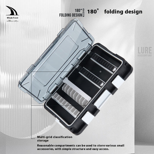 Fake Bait Box VIB Wave Crawling Zigzag Dog Pencil Lure Storage Box Multiple Combinations Lure Accessories Storage