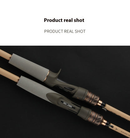 1.68m UL Micro Lure Rod 2.1m Universal Long Casting Fishing Rod Carbon EVA Handle Fishing Rod Black Rod