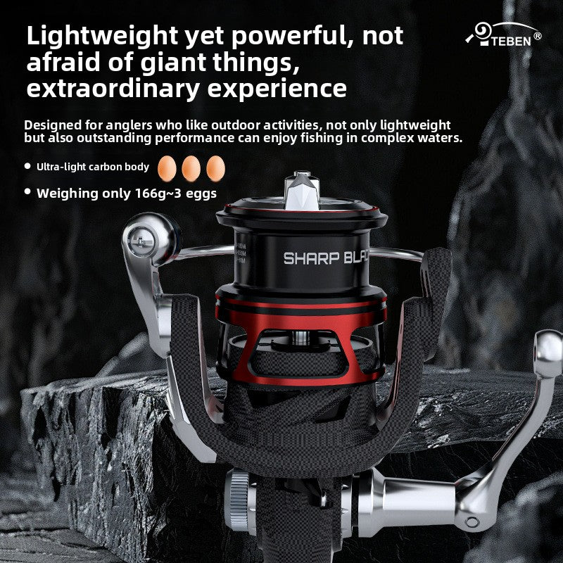 Jifeng Spinning Reel Wholesale 25 New Models Lure Carbon Fishing Reel Only 166g Micro Fishing Reel 5+1 Bearings