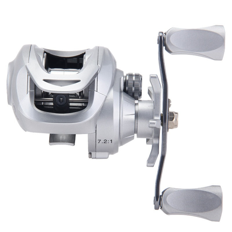 Anti-Explosion Line Sub Water Drop Wheel 7.2:1 High Speed Ratio Black Thunder Strong Fishing Wheel Long Casting Sea Rod Wheel Fish Wheel SW