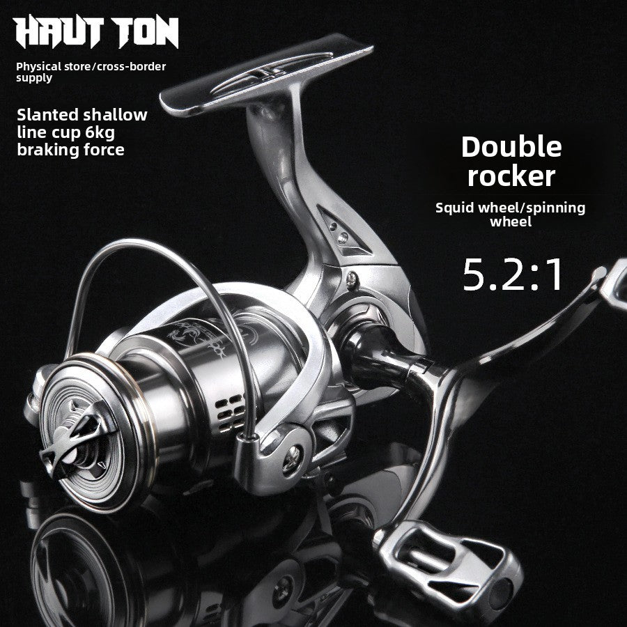 Mini Golf Lure Spinning Reel Stella Double Arm Fishing Reel Long Casting Micro Fishing Reel SW