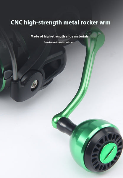 Full Metal Line Cup Lure Spinning Reel Wholesale Fishing Reel Long Casting Sea Rod Reel Sea Fishing Reel Snakehead Fishing Reel KP