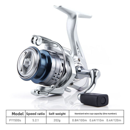 Mini Golf Lure Spinning Reel Stella Double Arm Fishing Reel Long Casting Micro Fishing Reel SW