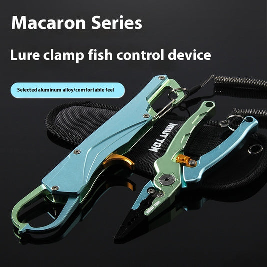 Lure Multi-Function Fish Control Device Lure Pliers Set Wholesale Portable Night Fishing Open Loop Line Cutter with Safety Rope