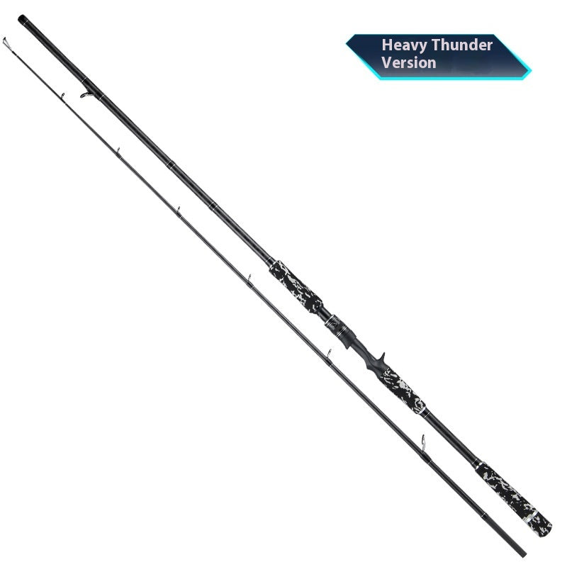 XXH Super Hard Thunder Strong Rod Light Thunder Heavy Thunder Universal XH Long Casting Lure Rod Heavy Grass Area Snakehead Fishing Rod 2.4m