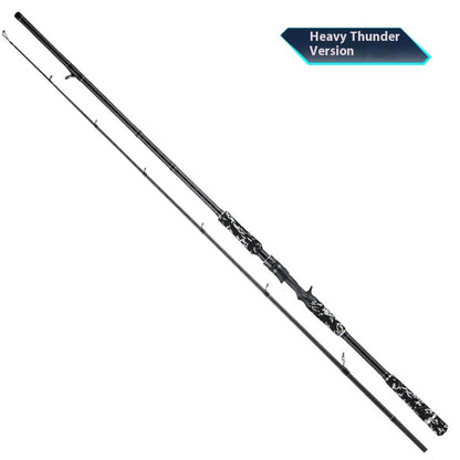 XXH Super Hard Thunder Strong Rod Light Thunder Heavy Thunder Universal XH Long Casting Lure Rod Heavy Grass Area Snakehead Fishing Rod 2.4m