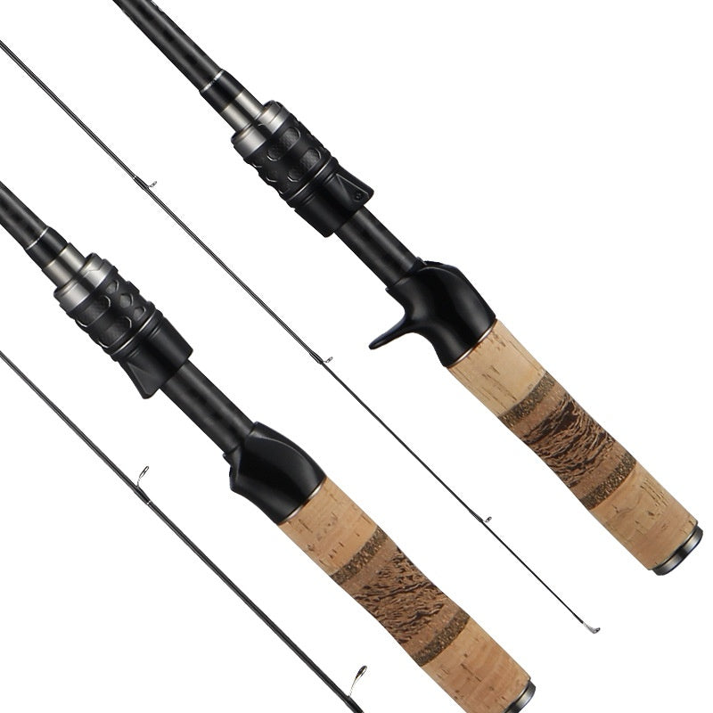 Full Set Fuji O-Ring Micro Object Worm Rod Large Taper Mouth Rod High Carbon Lure Long Casting Rod Carbon Soft Wood Ultra Light 68g