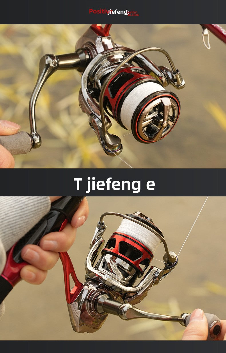 Jifeng Spinning Reel Wholesale 25 New Models Lure Carbon Fishing Reel Only 166g Micro Fishing Reel 5+1 Bearings