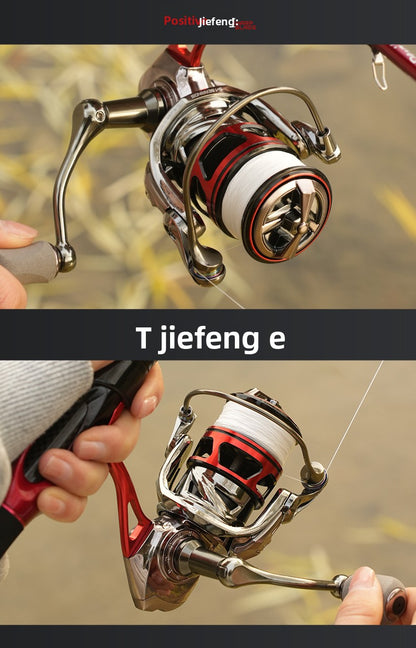 Jifeng Spinning Reel Wholesale 25 New Models Lure Carbon Fishing Reel Only 166g Micro Fishing Reel 5+1 Bearings