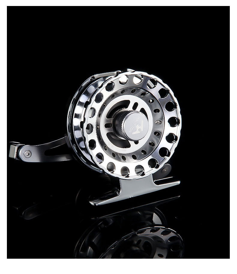 Micro Lead Raft Wheel Front Casting Wheel Bridge Raft Boat Raft Wheel Ice Fishing Wheel One-Key Magnetic Brake Slow-Descent Raft Fishing Wheel