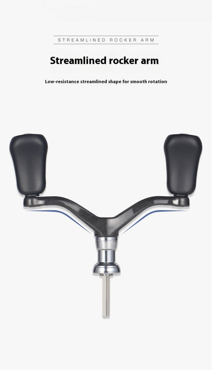 Carbon Spinning Wheel Single Handle Only 32g Four-Corner Double Handle 1000-4000 Model Universal Hexagonal Handle