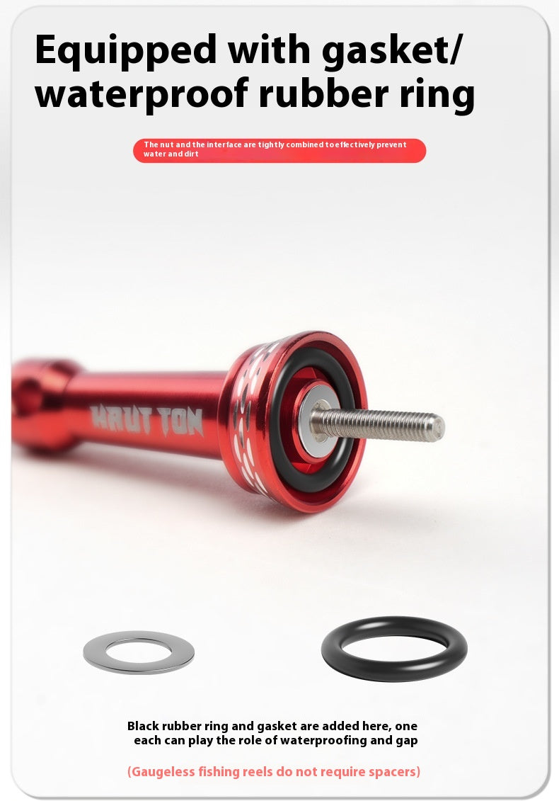 Spinning Wheel Metal Balance Rod Fishing Wheel Anti-Collision Rod Modified Fishing Wheel Rocker Arm Nut Accessories Can Hang Bait