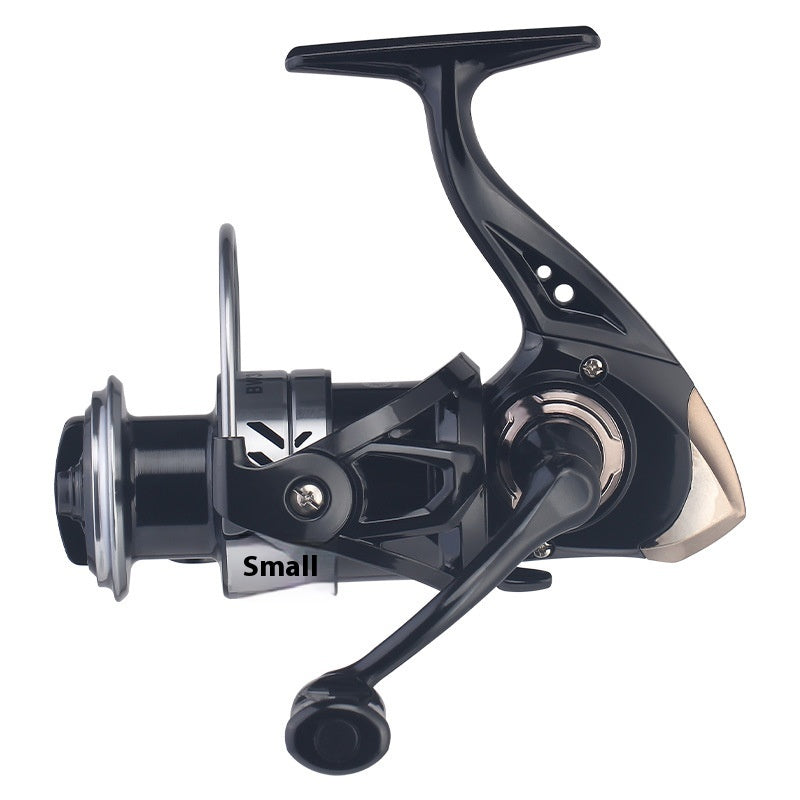 Seamless Lure Long Casting Spinning Reel 5.2:1 Micro Fishing Reel Fishing Line Reel Sea Rod Sea Fishing Reel BW