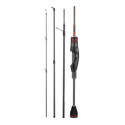 Full Set Fuji O-Ring Four-Section Micro Rod UL Ultra-Soft Multi-Section Lure Rod Teben Xiaosi Four-Mouth Rod 68g