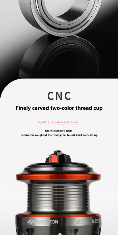 25 Years New Product Lure Spinning Wheel Wholesale Long Casting Micro Wheel Fishing Wheel Fishing Reel Sea Rod Wheel Fishing Wheel